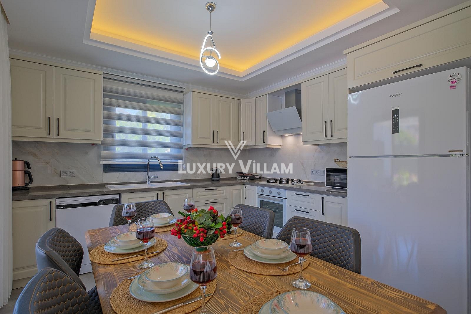 Villa Palm 1 mutfak