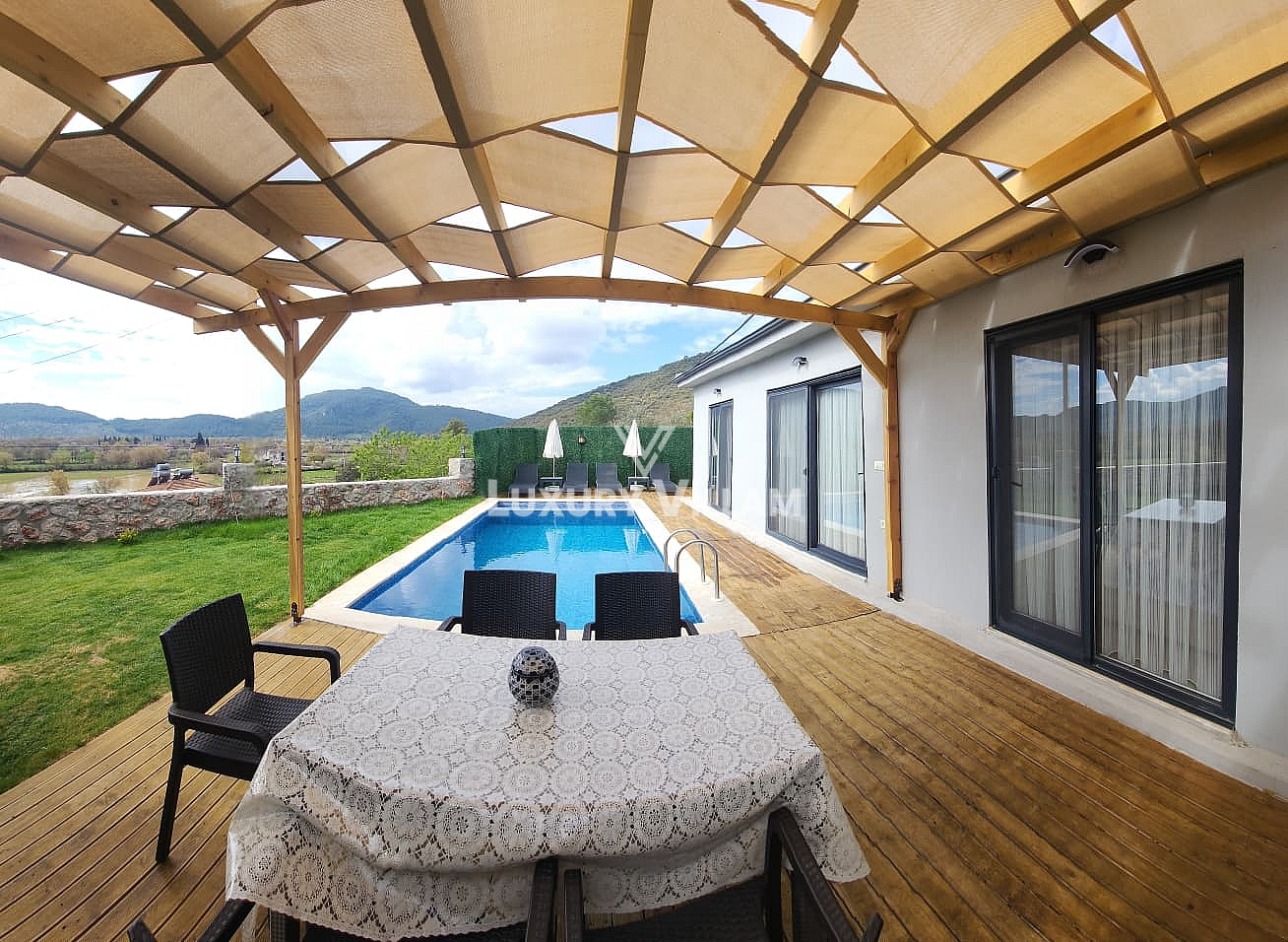 Fethiye Kayaköy de Kiralık Villa Vista